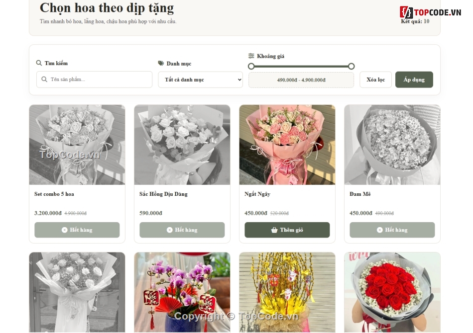 bán hoa,hoa tươi,web